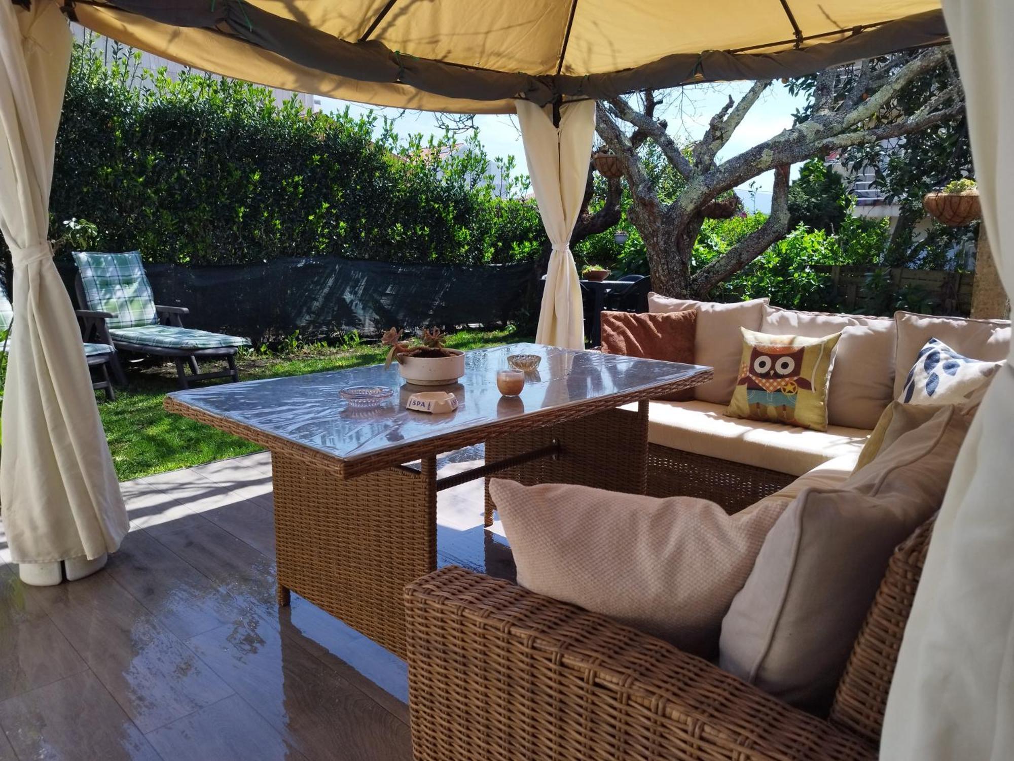 דירות או גרובה Jardin, Terraza Y Barbacoa מראה חיצוני תמונה
