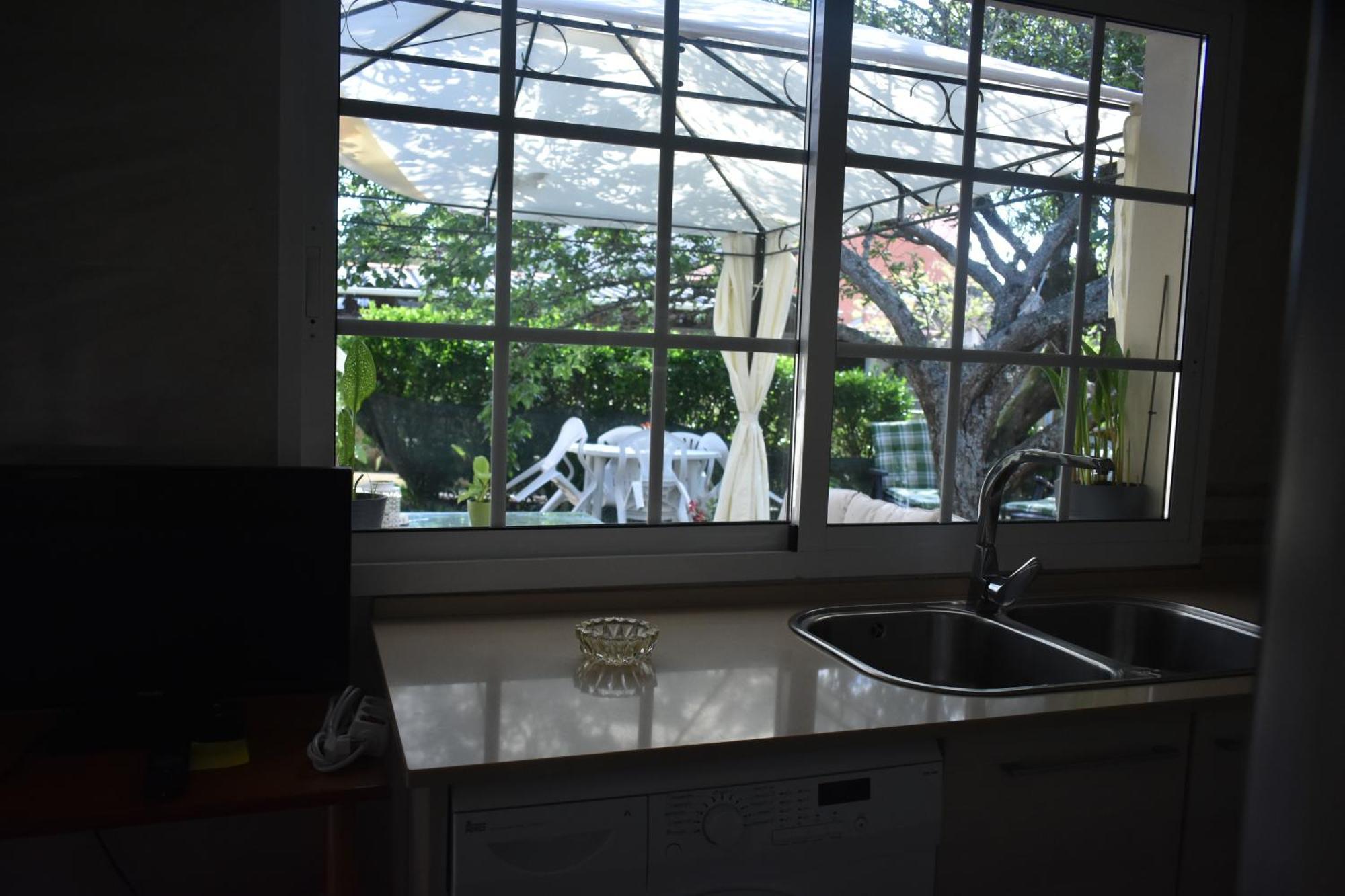דירות או גרובה Jardin, Terraza Y Barbacoa מראה חיצוני תמונה
