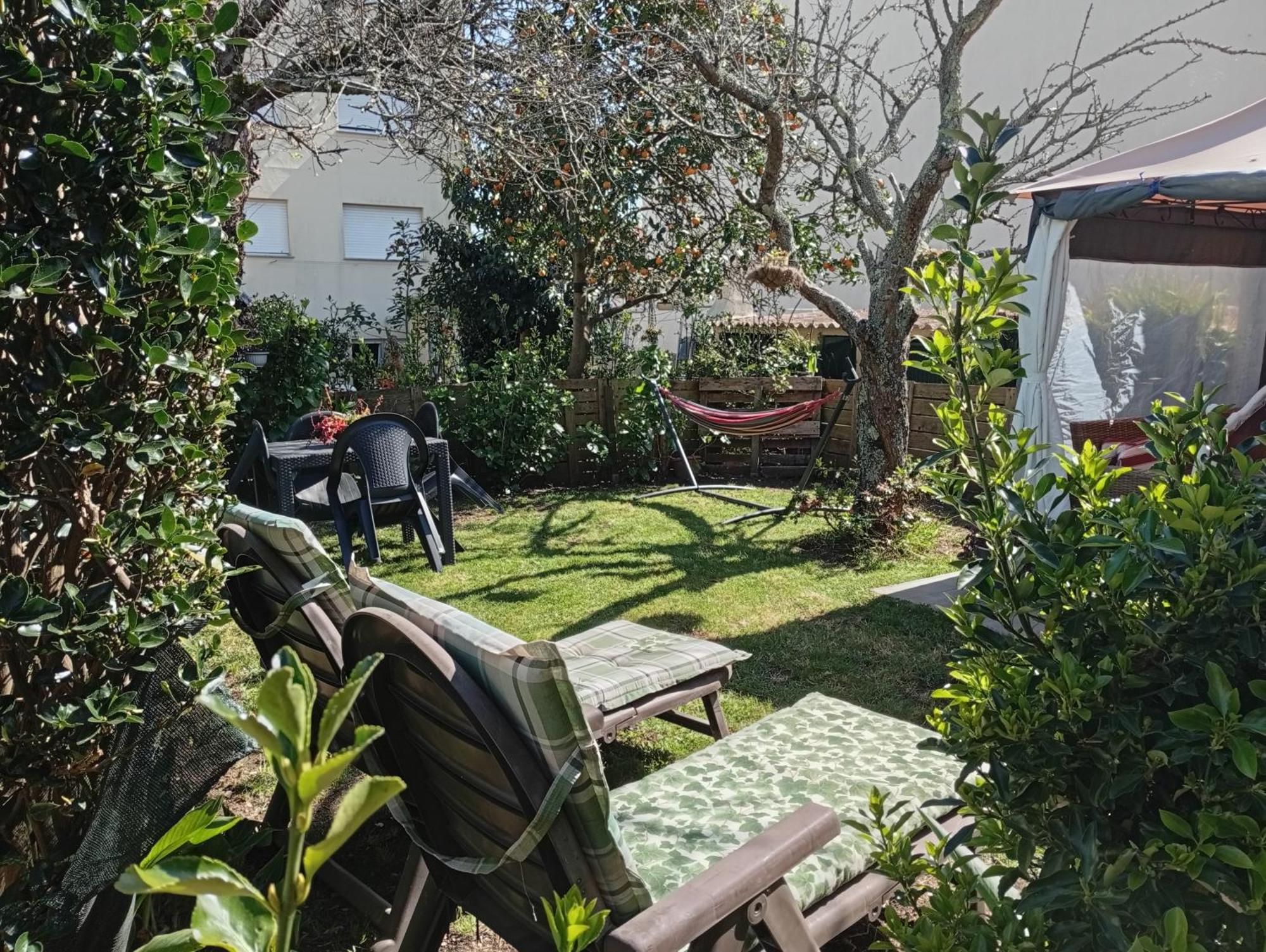 דירות או גרובה Jardin, Terraza Y Barbacoa מראה חיצוני תמונה